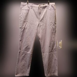 Lilac Style & Co jeans size 18 NWT